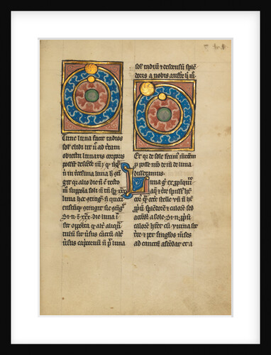 Two Diagrams Showing the Orbits of the Sun and the Moon by Anonymous