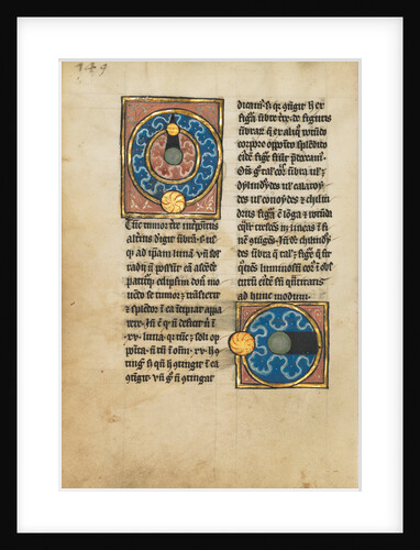 Two Diagrams with the Sun and the Moon by Anonymous