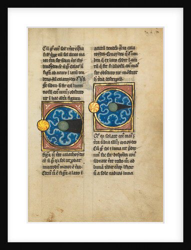 Two Diagrams with the Sun and the Moon by Anonymous
