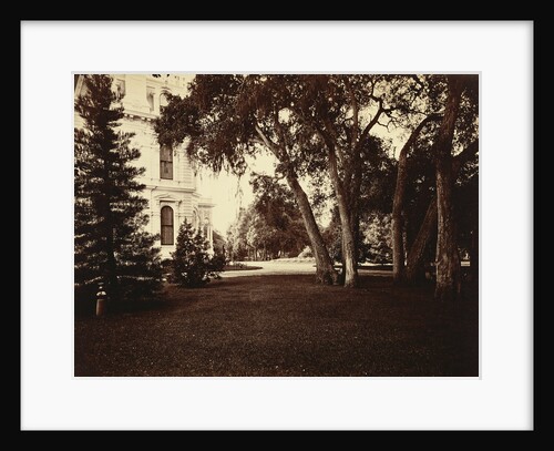 Thurlow Lodge - Lawn and House by Carleton Watkins