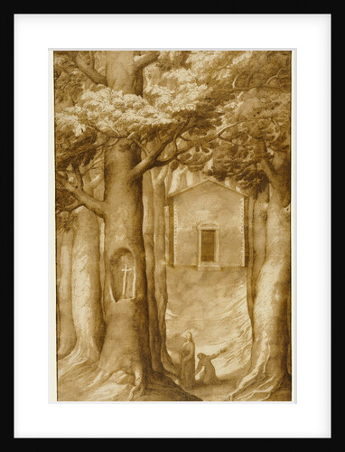 La Verna: The Chapel of the Blessed Giovanni della Verna by Jacopo Ligozzi