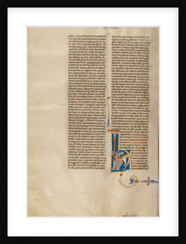 Initial H: Saint Jerome by Anonymous