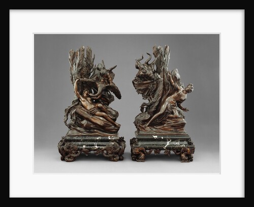 Andromeda and the Sea-Monster, Leda and the Swan by Massimiliano Soldani-Benzi