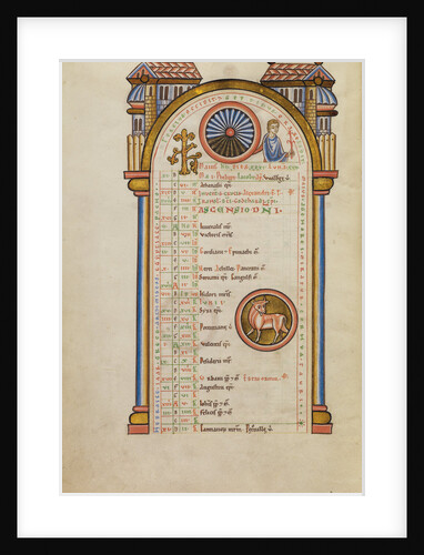 Mercury (?), Zodiacal Sign of Taurus by Anonymous