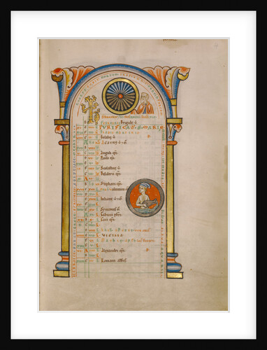 Numa Pompilius, Zodiacal Sign of Aquarius by Anonymous