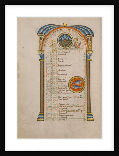 Mars (?), Zodiacal Sign of Pisces by Anonymous