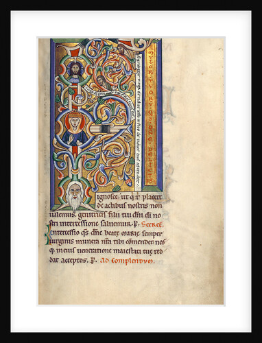 Initial F: The Tree of Jesse by Anonymous