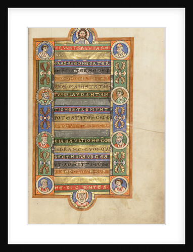 Decorated Text Page by Anonymous