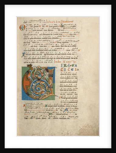 Inhabited Initial V by Anonymous