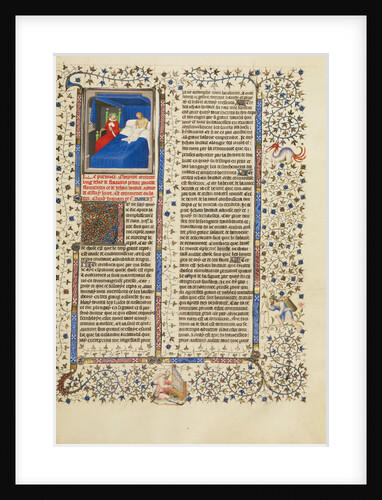 Boccaccio's Vision of the Laurel-Crowned Petrarch by Boucicaut Master Illuminator