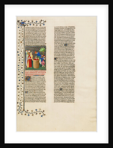 Cyrus the Great, Founder of the Persian Empire, killed by Thamaris, Queen of the Massagetai by Boucicaut Master Illuminator
