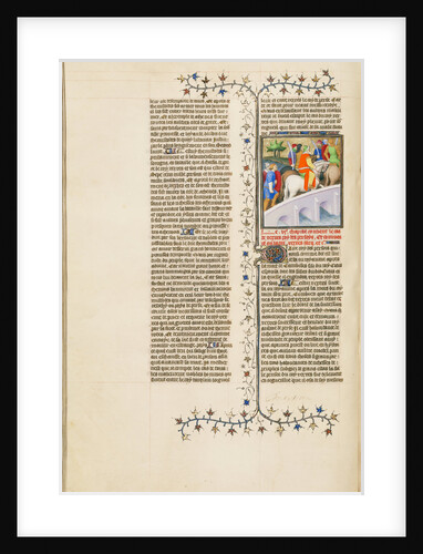 Xerxes, King of the Persians, Crosses a Bridge with His Army by Anonymous