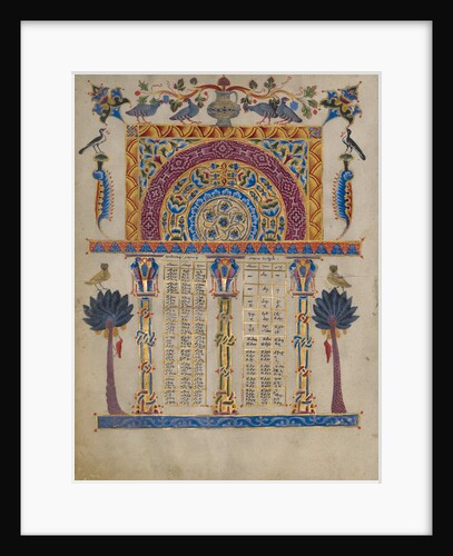 Canon Table Page by T'oros Roslin