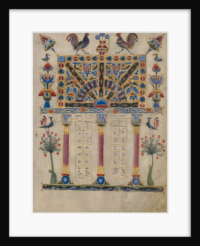 Canon Table Page by T'oros Roslin