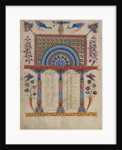 Canon Table Page by T'oros Roslin