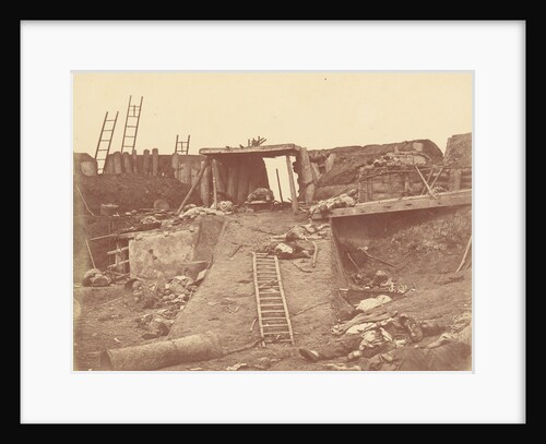 Interior of the Angle of North Fort by Felice Beato
