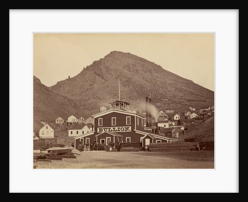 The Bullion Mine, Virginia City, Nevada by Carleton Watkins