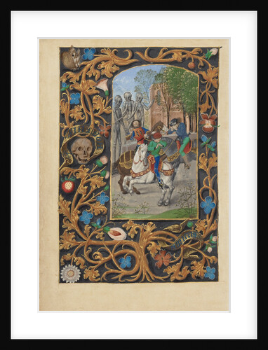 The Three Living and the Three Dead by Master of the Dresden Prayer Book