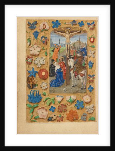 The Crucifixion by Master of the Dresden Prayer Book