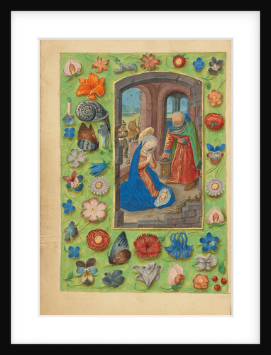 The Nativity by Master of the Dresden Prayer Book