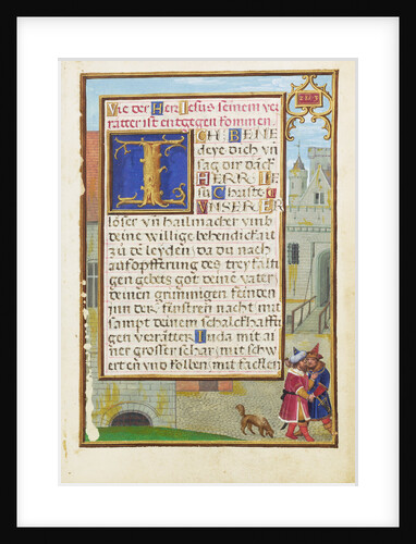 Border with Joab Stabbing Abner by Simon Bening