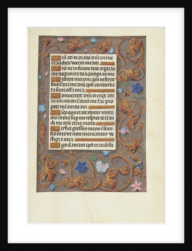Decorated Text Page by Anonymous