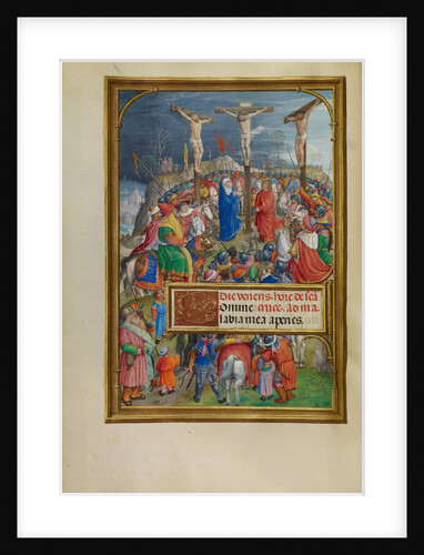 The Crucifixion by Master of James IV of Scotland