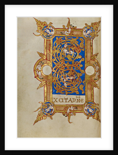 Inhabited Initial E by Anonymous