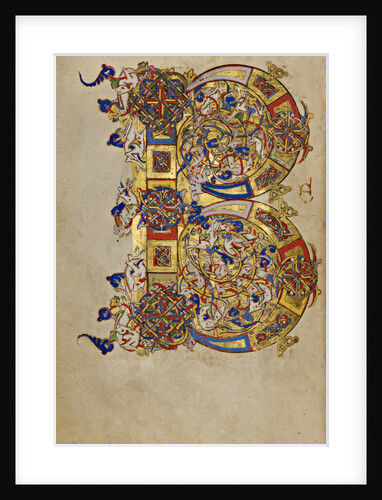 Inhabited Initial B by Anonymous
