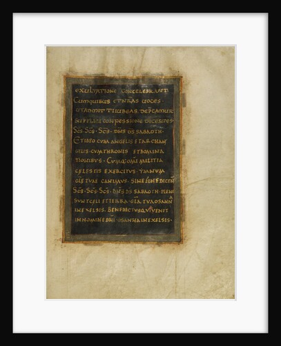 Decorated Text Page by Anonymous