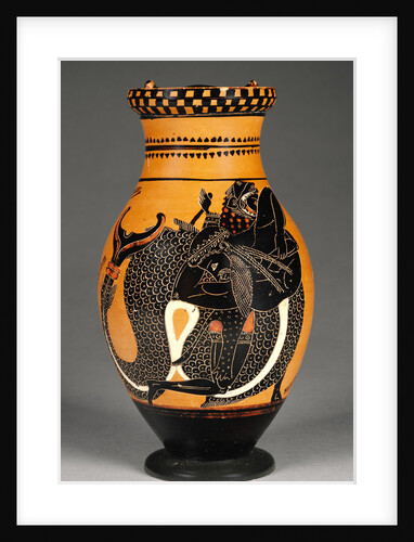 Attic Black-Figure Olpe by Chiusi Painter