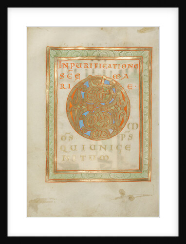 Decorated Incipit Page by Anonymous