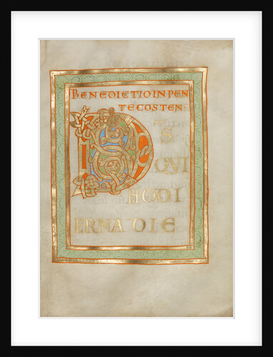 Decorated Incipit Page by Anonymous
