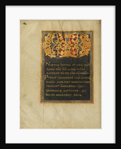 Ornamented Monogram VD by Anonymous