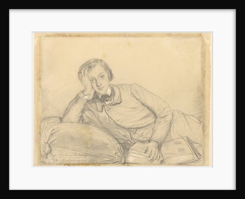 Portrait of Raymond de Magnoncourt by Théodore Chassériau