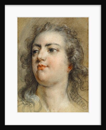 Head of King Louis XV by François Le Moyne