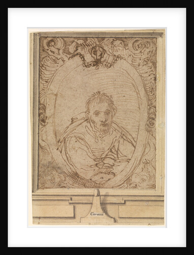 Self-Portrait by Annibale Carracci