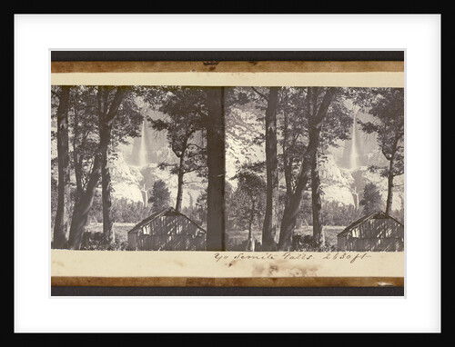 Yo Semite Falls. 2630 ft. by Carleton Watkins