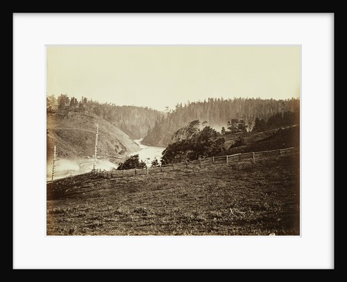Albion River, Mendocino Co. Cal. by Carleton Watkins