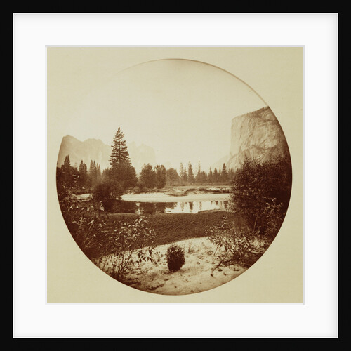 Down the Valley, Yosemite by Carleton Watkins