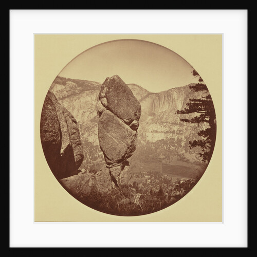 Agassiz Column, Yosemite by Carleton Watkins