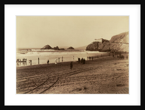 The Cliff House, San Francisco by Carleton Watkins