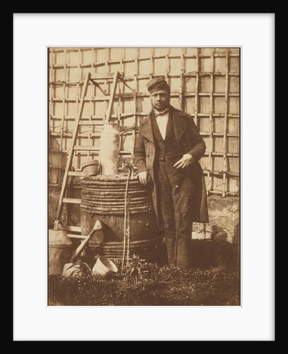 Self-Portrait in the Garden, Hippolyte Bayard by Paris neighbourhood