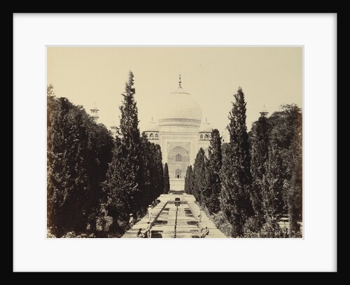 Entrance View of the Taj by Felice Beato