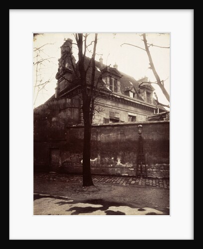 Ancien Couvent, Avenue de l'Observatoire (Old Convent, avenue d l'Observatoire) by Eugène Atget