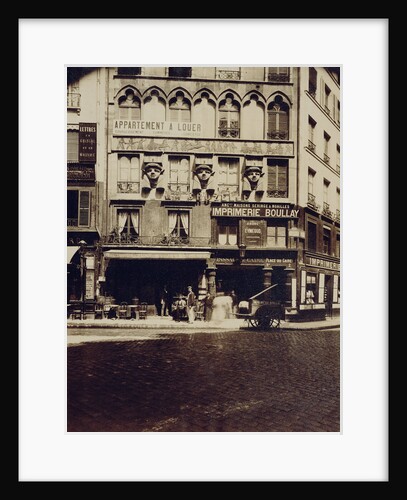 Maison Place du Caire 2 (Building, Place du Caire) by Eugène Atget