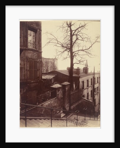 Staircase, Montmartre by Eugène Atget