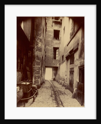 Coin rue de Seine by Eugène Atget