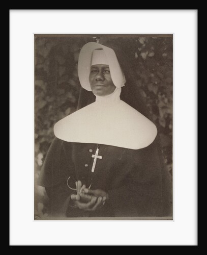 Sister Mary Paul Lewis, a Sister of the Order of the Holy Family, New Orleans by Doris Ulmann