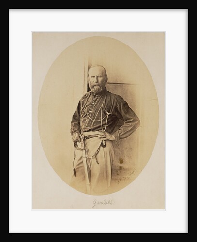 Portrait of Giuseppe Garibaldi by Gustave Le Gray